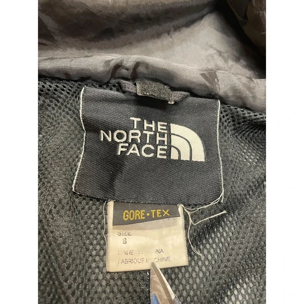 The North Face Jacket Mens Small Black GORE-TEX Mountain Hooded Waterproof Shell